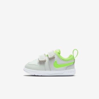 Nike Pico 5 - Babe Utcai Cipő - Platina/Fehér/Zöld